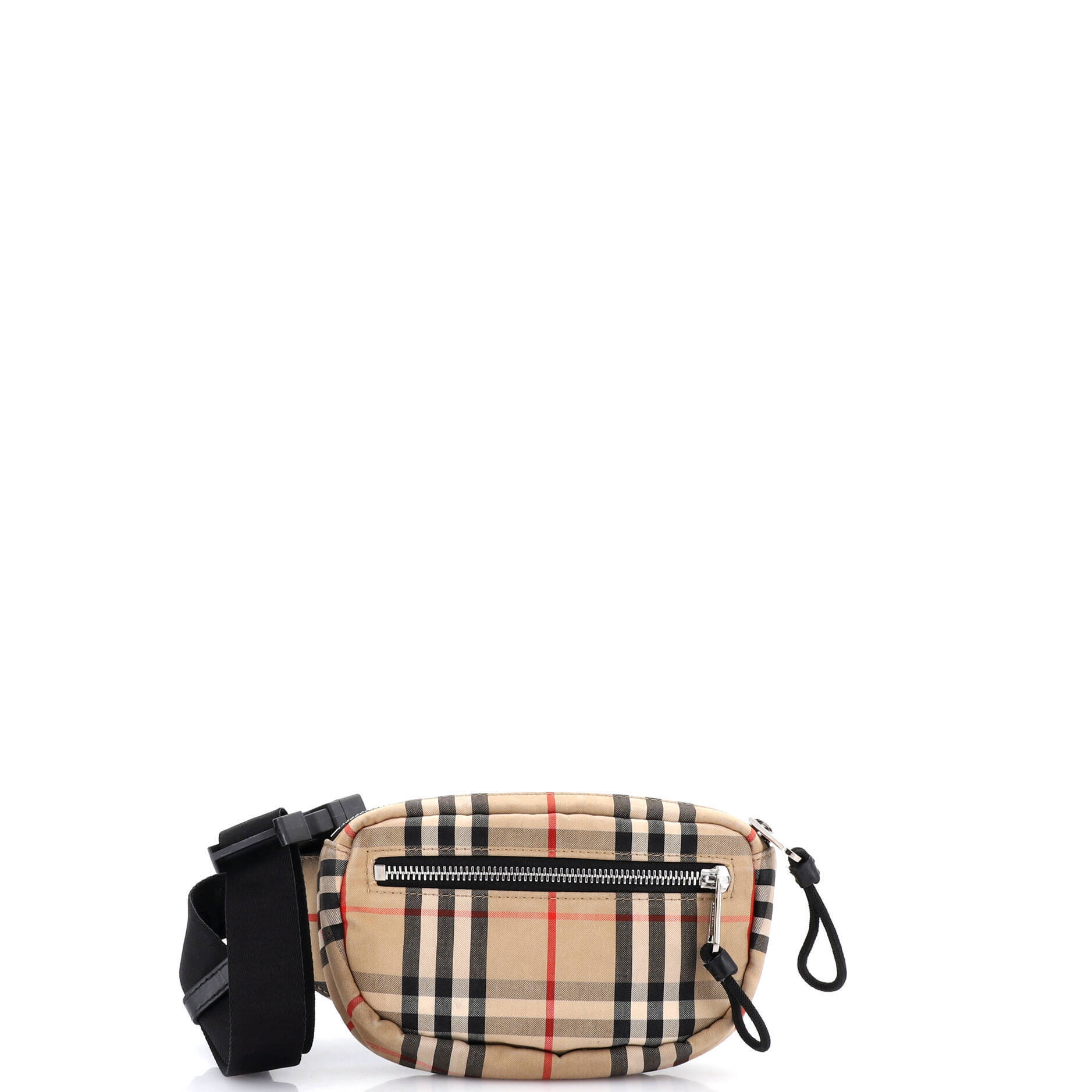 Burberry Small Cannon Bum Bag Vintage Check Canvas